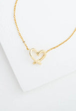 Load image into Gallery viewer, Necklaces - With Love Gold Necklace
