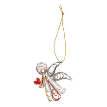 Load image into Gallery viewer, Ornaments - Angel Heart Quilled Ornament
