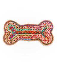 Load image into Gallery viewer, Pet Accessories - Chindi Dog Bone Mat
