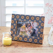 Load image into Gallery viewer, Picture Frames - Neela Blue And Gold  Picture Frame
