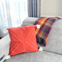 Load image into Gallery viewer, Pillowcases - Geometric With Tassels Pillow Cover

