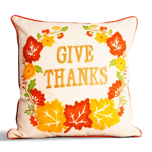 Pillowcases - Give Thanks Pillow Cover