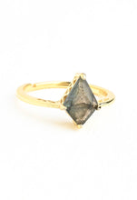 Load image into Gallery viewer, Rings - Luminous Labradorite &amp; Gold Ring Set
