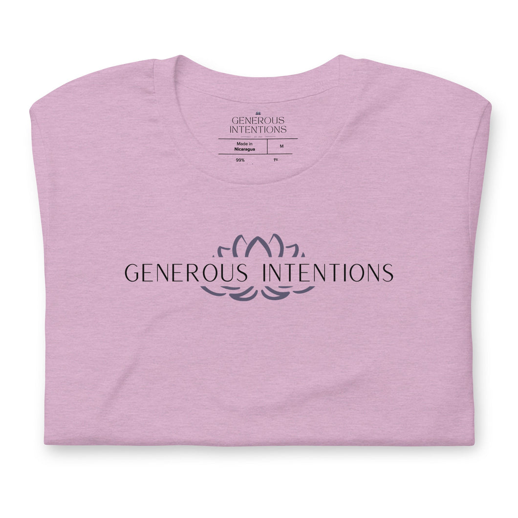 Shirts & Tops - Generous Intentions Unisex T-Shirt