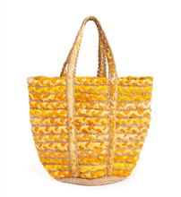 Load image into Gallery viewer, Totes - Chindi Sunset Tote
