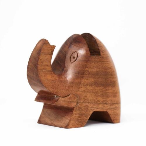Accessories - Elephant Eyeglass Acacia Wood Stand