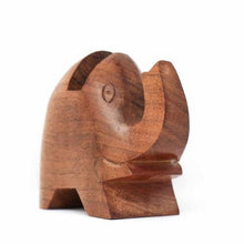 Load image into Gallery viewer, Accessories - Elephant Eyeglass Acacia Wood Stand
