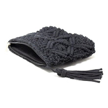 Load image into Gallery viewer, Bags - Macrame Pouch With Tassel
