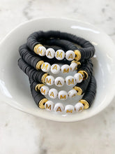 Load image into Gallery viewer, Bracelets - Gold Mama Heishi Bead Bracelet (multiple Colors)
