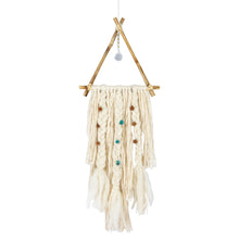 Load image into Gallery viewer, Home Decor - Little Teepee Macrame Dreamcatcher

