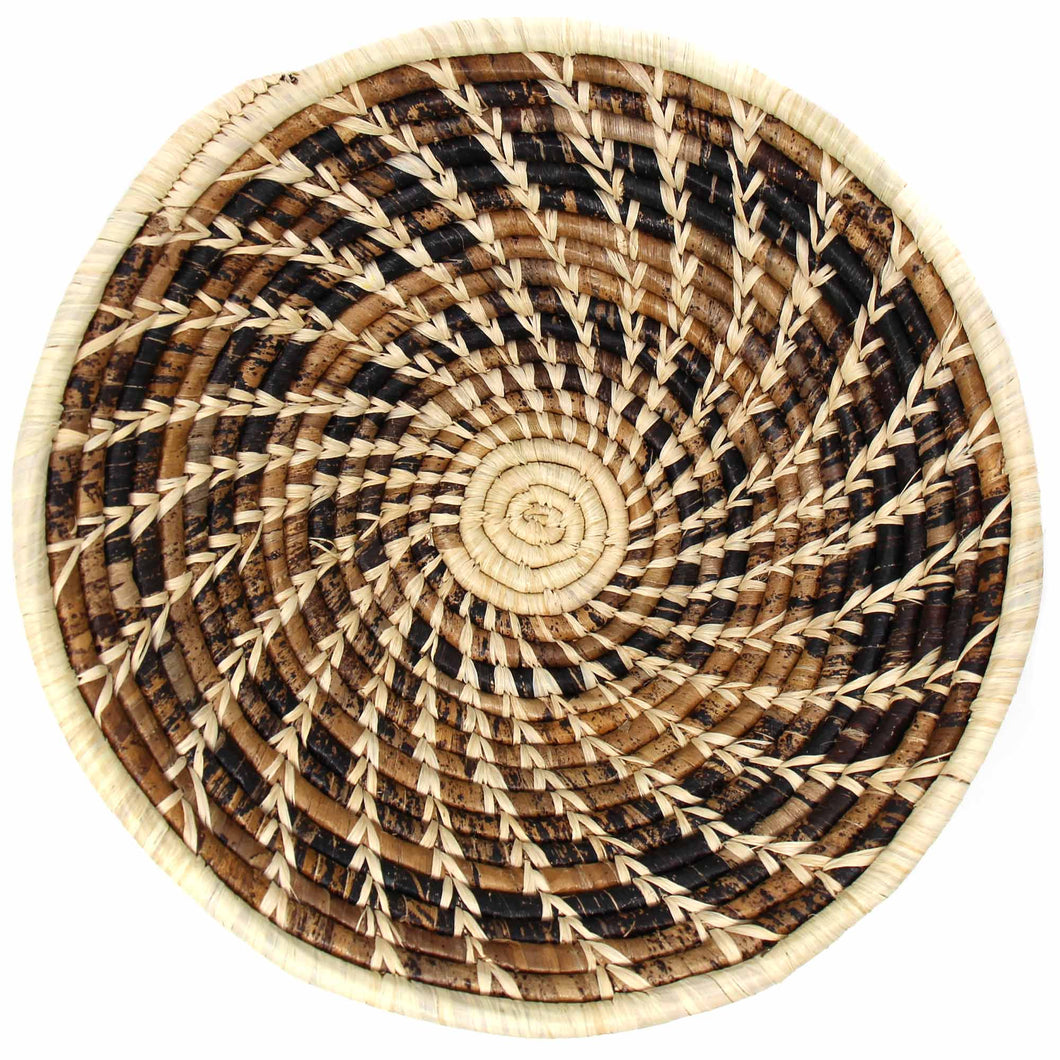 Home - Natural Spiral Woven Sisal Basket