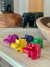 Load image into Gallery viewer, Soapstone - Tiny Soapstone Hippos - Assorted Pack Of 5 Colors
