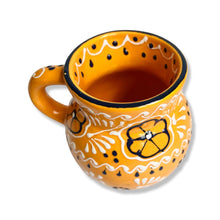 Load image into Gallery viewer, Tableware - Beaker Hand Painted Mug - Mango Yellow
